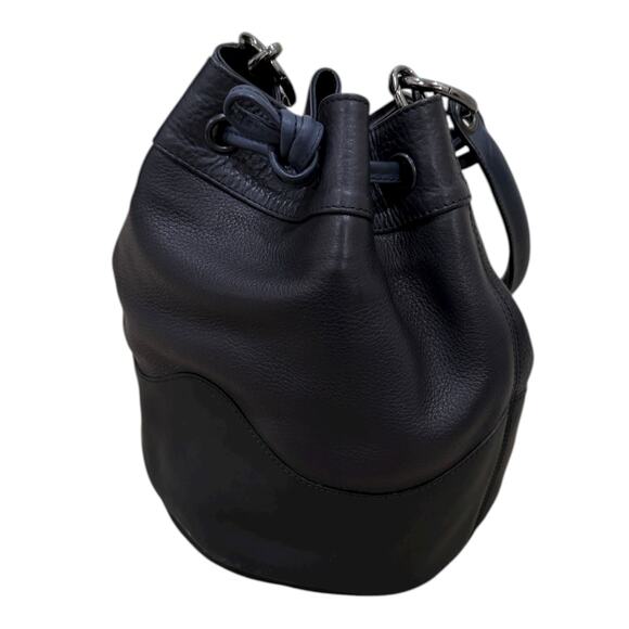 John Fluevog Jocelyn Leather Bucket Bag - Picture 11 of 14